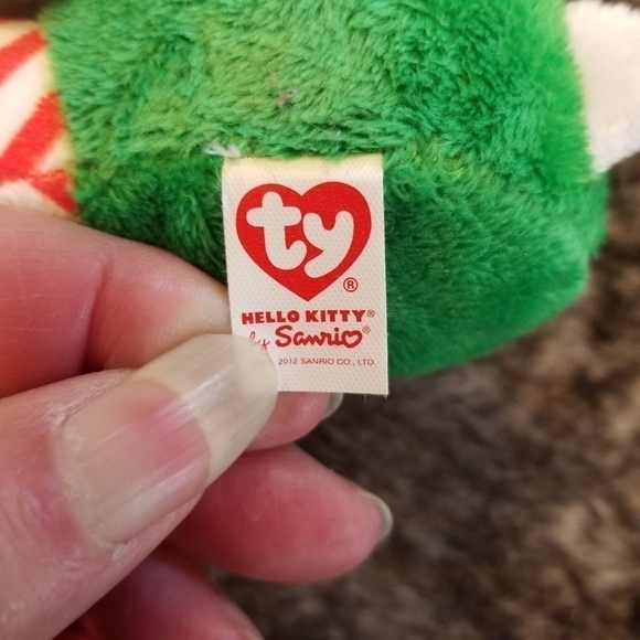 Ty Beanie Babies Christmas Hello Kitty - Picture 5 of 5